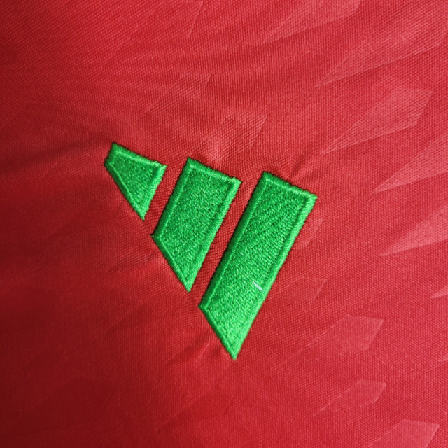 Camisa Atlético Mineiro Goleiro I 23/24 - Torcedor Masculina - Vermelha com detalhes em preto