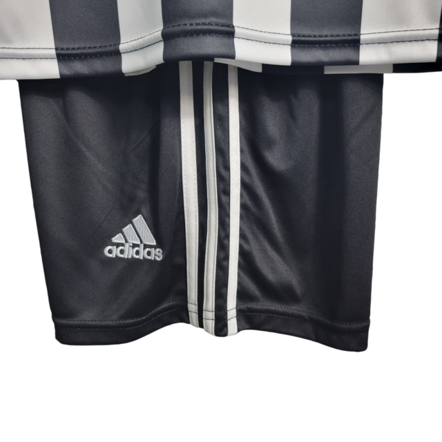 Kit Infatil Atlético Mineiro I 23/24 - Adidas - Preto e branco