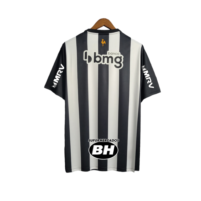 Camisa Atlético Mineiro I 22/23 - Torcedor Adidas Masculina - Preta e Branca