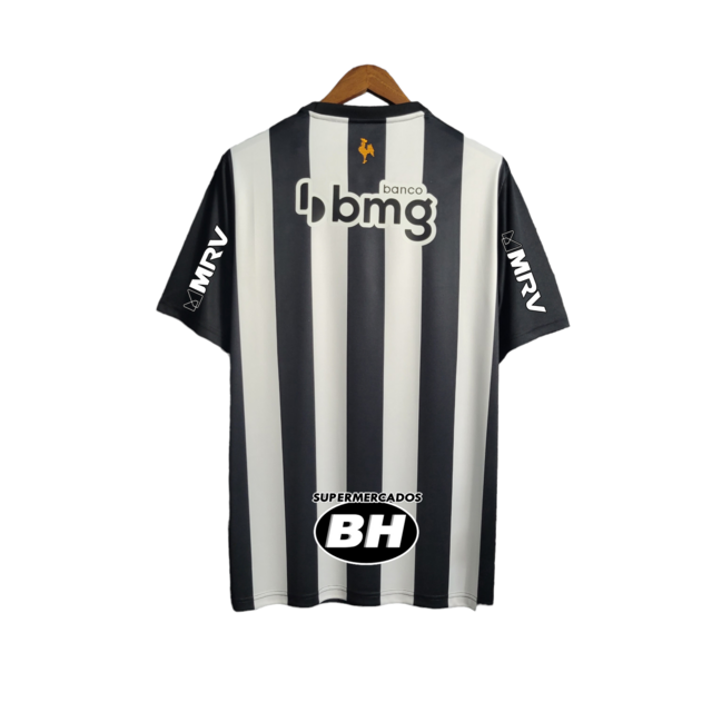 Camisa Atlético Mineiro I 22/23 - Torcedor Adidas Masculina - Preta e Branca