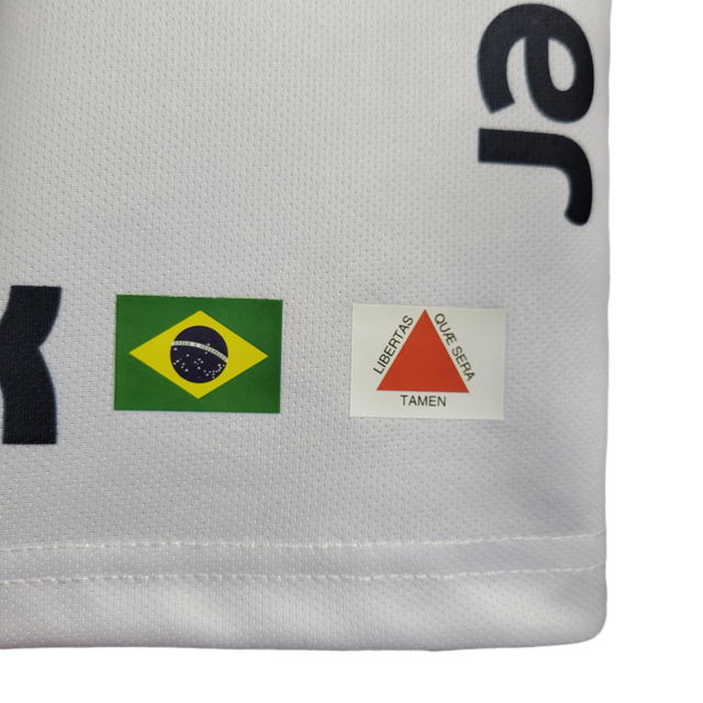 Camisa Atlético Mineiro 22/23 - Torcedor Masculina - Branca e preta