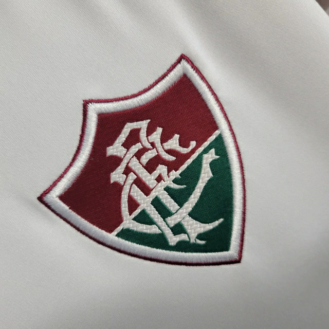 Camisa Fluminense Treino II 23/24 -  Umbro Feminina - Branca com detalhes cinza