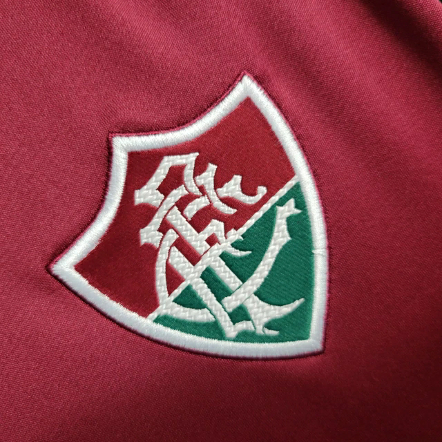 Camisa Fluminense Treino I 23/24 -  Umbro Feminina - Tricolor com detalhes verde