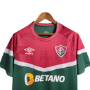 Camisa Fluminense Treino I 23/24 Umbro Masculina - Vermelha com Verde