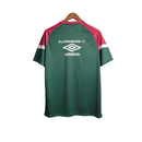 Camisa Fluminense Treino I 23/24 Umbro Masculina - Vermelha com Verde