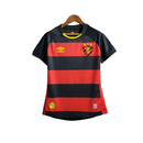 Camisa Sport I 23/24-  Feminina Umbro - Preta e Vermelha