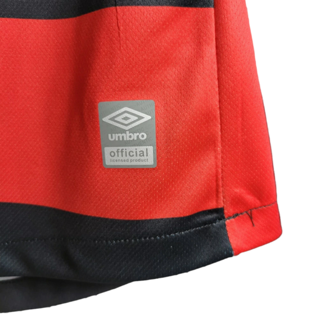 Camisa Sport I 23/24-  Feminina Umbro - Preta e Vermelha