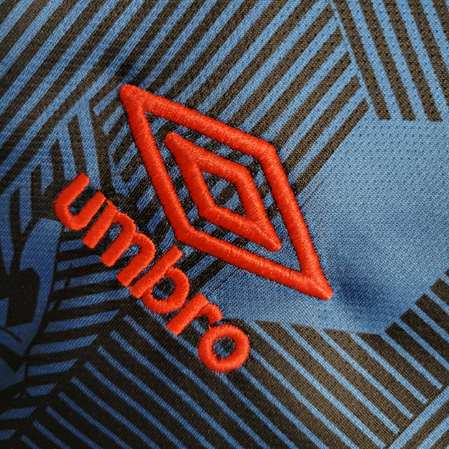 Camisa Sport Recife III 22/23 Umbro Torcedor Masculina - Azul com detalhes laranja