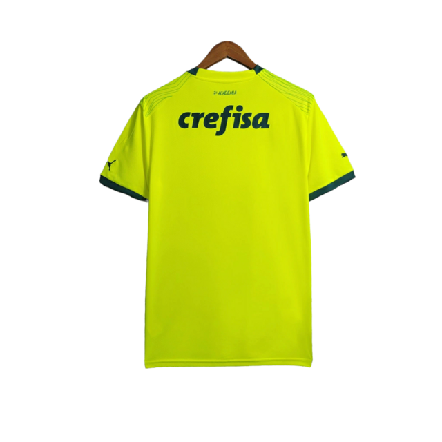 Camisa Palmeiras III 23/24 - Torcedor Puma Masculina - Verde fluorescente