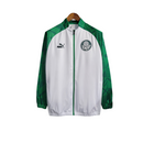 Jaqueta Corta-Vento Palmeiras 23/24 - Masculina Puma - Branca com detalhes em verde