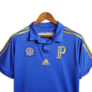 Camisa Retrô Palmeiras III 2014/2015 - Torcedor Adidas Masculina- Azul com detalhes dourados
