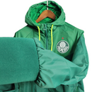 Jaqueta Corta-Vento Palmeiras 23/24 - Masculina Puma - Verde com detalhes em branco e amarelo