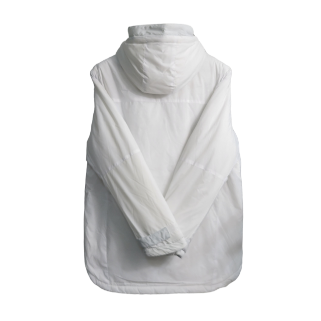 Jaqueta Corta-Vento Palmeiras 23/24 - Masculina Puma - Branca com detalhes em verde