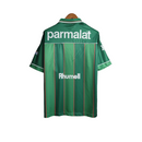 Camisa Retrô Palmeiras I 1999 - Torcedor Rhumell Masculina - Verde com listras em branco