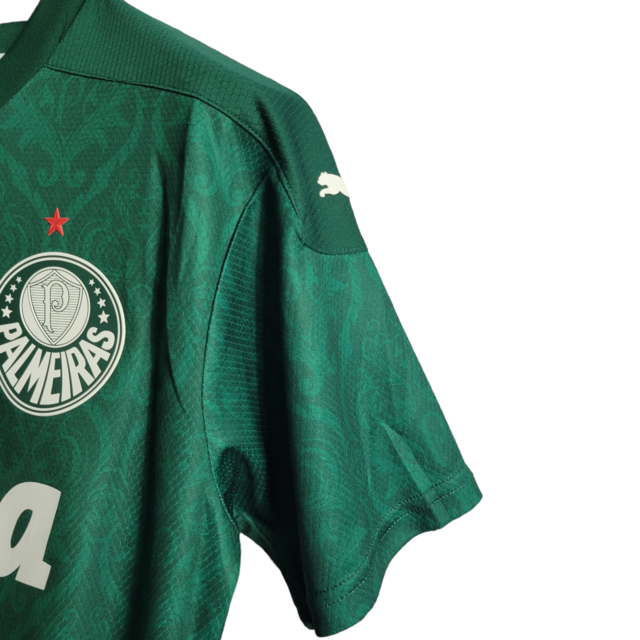Camisa Palmeiras 20/21 Torcedor Masculino - Camisa verde e branco