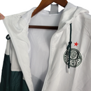 Jaqueta Corta-Vento Palmeiras 22/23 - Masculina Puma - Branca com detalhes em verde