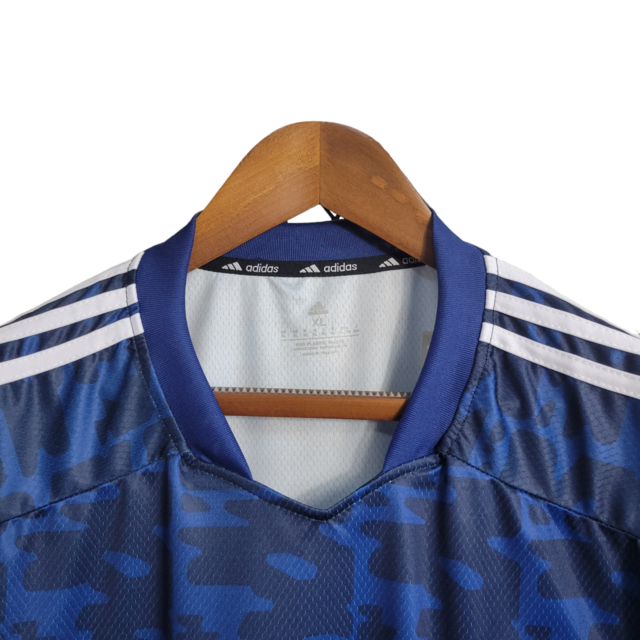 Camisa Cruzeiro Edição Especial 22/23 Torcedor Masculina - Azul royal com detalhes em dourado