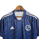 Camisa Cruzeiro Edição Especial 22/23 Torcedor Masculina - Azul royal com detalhes em dourado