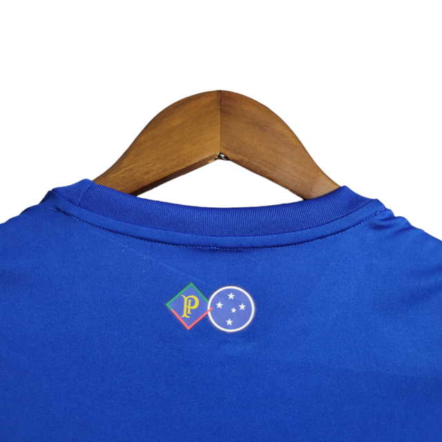 Kit Infantil Cruzeiro 22/23 - Adidas - Azul com estrelas detalhadas em branca