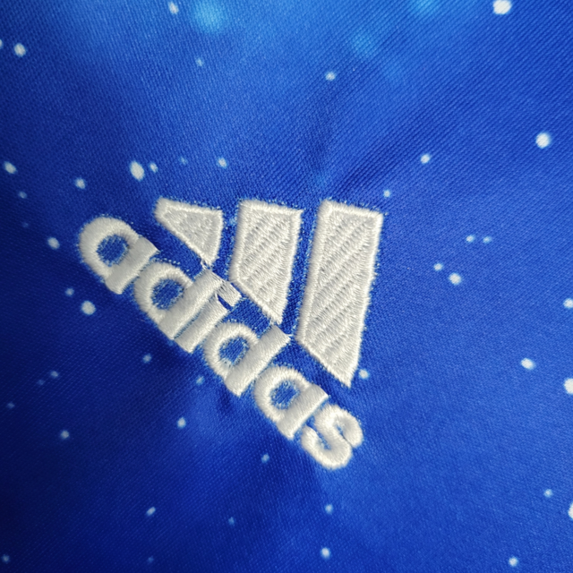 Kit Infantil Cruzeiro 22/23 - Adidas - Azul com estrelas detalhadas em branca