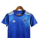 Kit Infantil Cruzeiro 22/23 - Adidas - Azul com estrelas detalhadas em branca