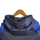 Jaqueta Corta-Vento Cruzeiro 23/24 Masculino Adidas - Azul escuro com detalhes em branco