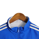 Jaqueta Corta-Vento Cruzeiro Dupla face 23/24 Masculina Adidas - Dupla face azul e branco