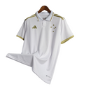 Camisa Cruzeiro Edição Especial 23/24 Torcedor Masculina - Branca com detalhes em dourado