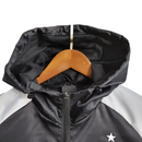 Jaqueta Corta-Vento Cruzeiro 23/24 - Masculina Adidas - Preta e branca