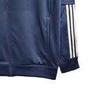 Jaqueta Corta-Vento Cruzeiro 23/24 Masculino Adidas - Azul com detalhes em branco
