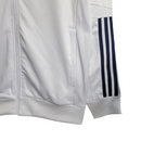 Jaqueta Corta-Vento Cruzeiro Treino 23/24 Masculina Adidas - Branca com detalhes em preto