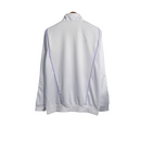 Jaqueta Corta-Vento Cruzeiro Treino 23/24 Masculina Adidas - Branca com detalhes em preto