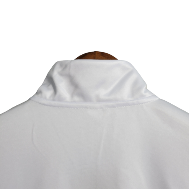 Jaqueta Corta-Vento Cruzeiro Treino 23/24 Masculina Adidas - Branca com detalhes em preto