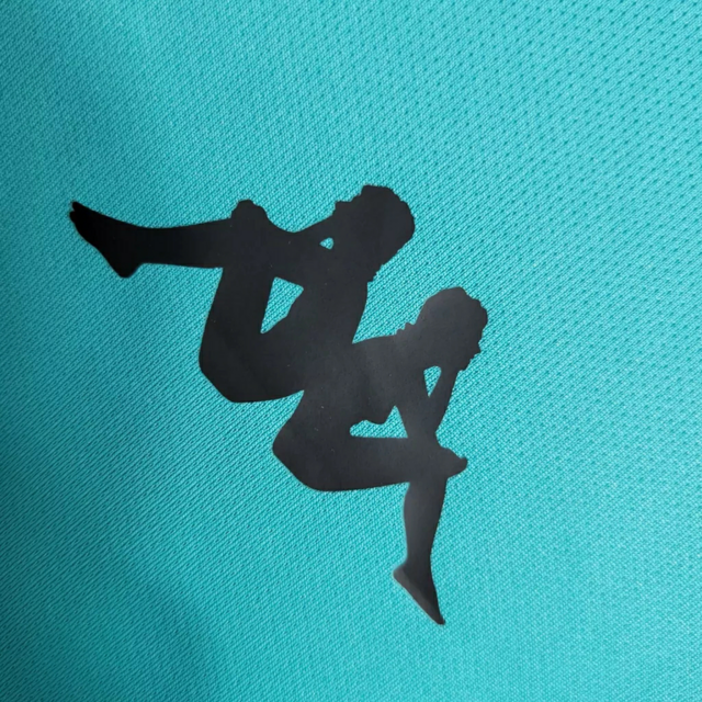 Camiseta Vasco da Gama Pré-Jogo 2022 Kappa Masculina - Verde com detalhes em Preto