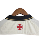 Camisa Vasco da Gama III Kappa Torcedor Masculina - Branca com detalhes em dourado e preto