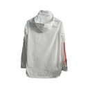 Jaqueta Corta-Vento São Paulo 20/21 Masculina Adidas - Branco com detalhes em vermelho