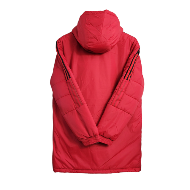 Jaqueta Corta-Vento São Paulo 23/24 Masculino Adidas - Vermelho com detalhes em preto