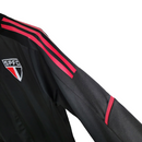 Jaqueta Corta-Vento São Paulo 23/24 Masculina Adidas - Preta