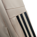 Jaqueta Corta-Vento São Paulo 23/24 Masculina Adidas -Bege com detalhes em preto