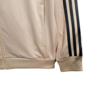 Jaqueta Corta-Vento São Paulo 23/24 Masculina Adidas -Bege com detalhes em preto