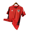 Camisa São Paulo Treino 22/23 Torcedor Masculina - Vermelho com detalhes em preto