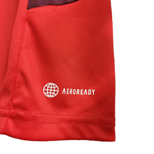 Camisa São Paulo Treino 22/23 Torcedor Masculina - Vermelho com detalhes em preto