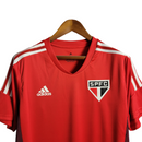 Camisa São Paulo Treino 22/23 Torcedor Masculina - Vermelho com detalhes em preto