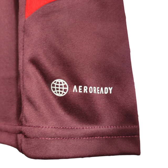 Camisa São Paulo Treino 22/23 Torcedor Masculino - Vinho com detalhe em vermelho