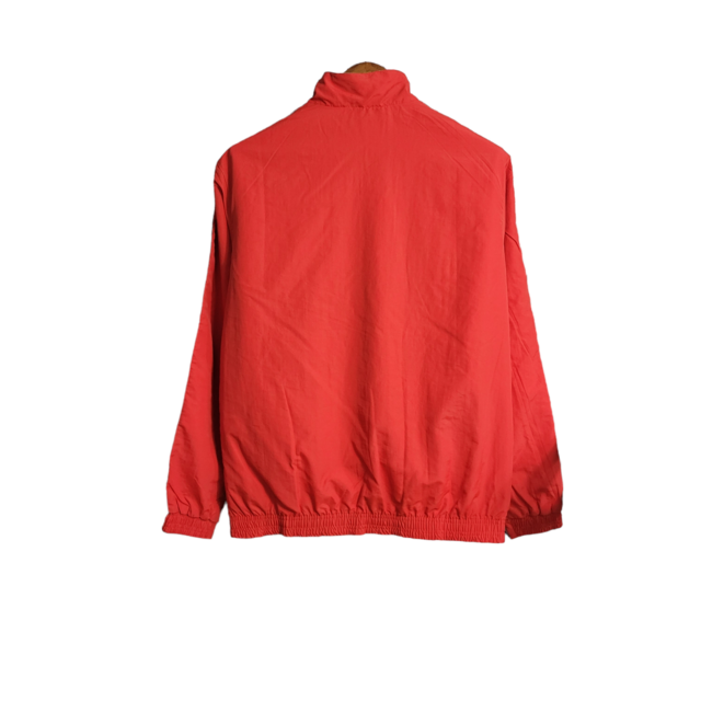 Jaqueta Corta-Vento São Paulo Dupla Face 23/24 Masculina Adidas - Branco e Vermelho