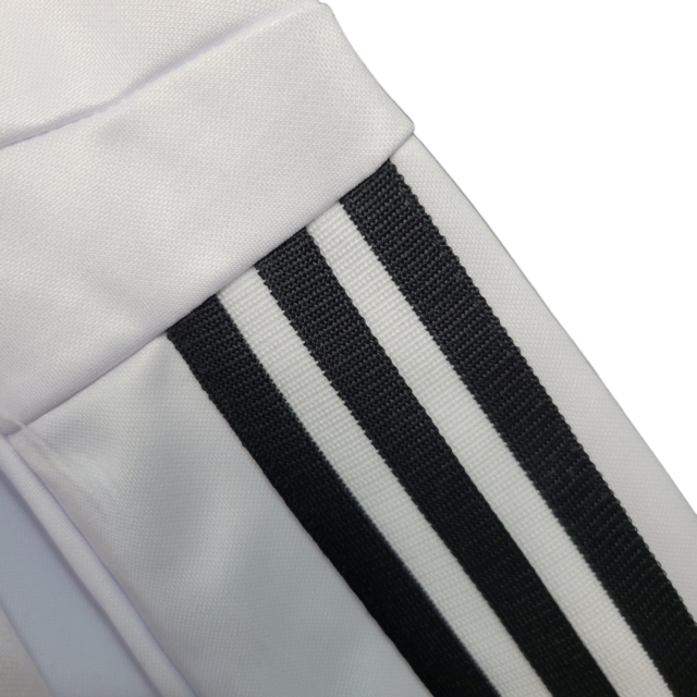 Jaqueta Corta-Vento São Paulo 23/24 Masculina Adidas - Branca com detalhes em preto