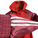 Jaqueta Corta-Vento São Paulo 23/24 Masculino Adidas - Vermelha com detalhes em branco e roxo