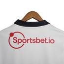 Camisa São Paulo II 22/23 Torcedor Masculina - Detalhes em preto e branco e vermelho