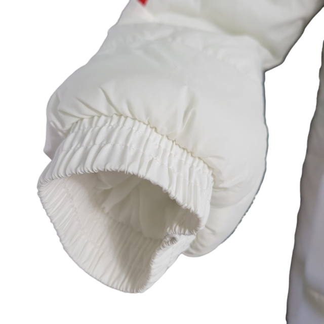 Jaqueta Corta-Vento São Paulo 23/24 Masculino Adidas - Branco com detalhes em preto e vermelho