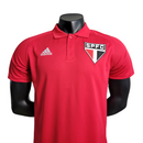 Camisa São Paulo 23/24 polo - Torcedor Adidas Masculina - Vermelha